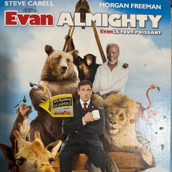 Evan Almighty DVD Steve Carell Morgan Freeman - Picture 1 of 1